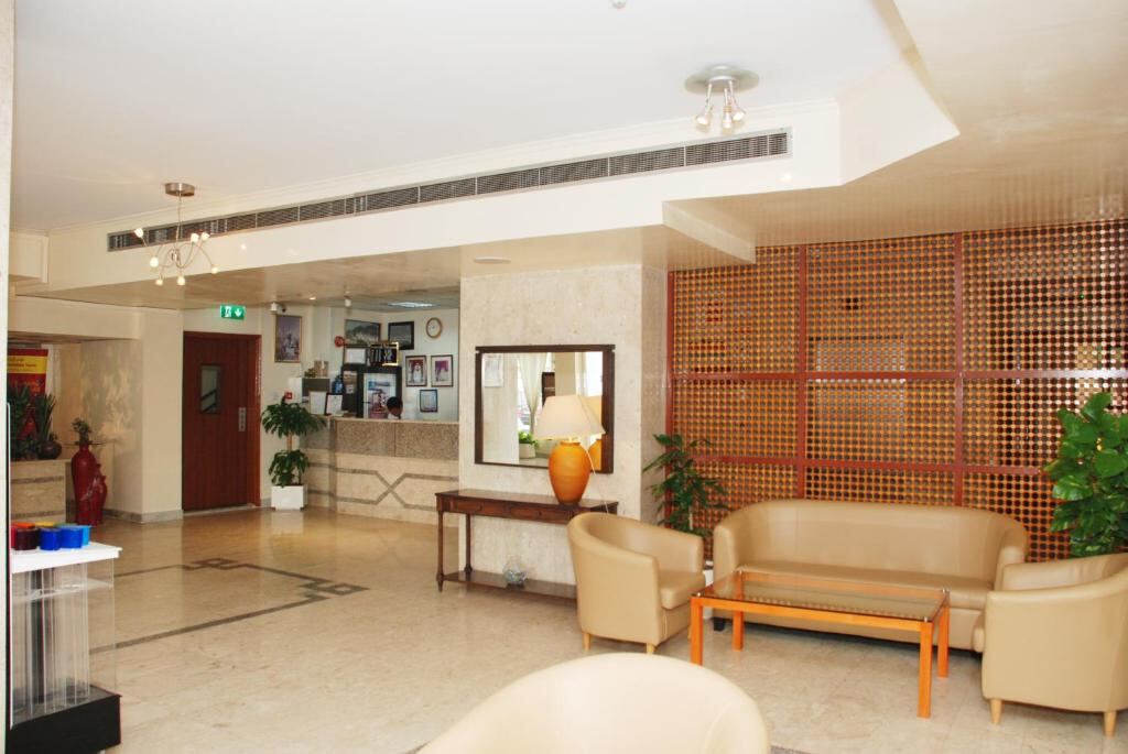 Reception area with 24-hour front desk